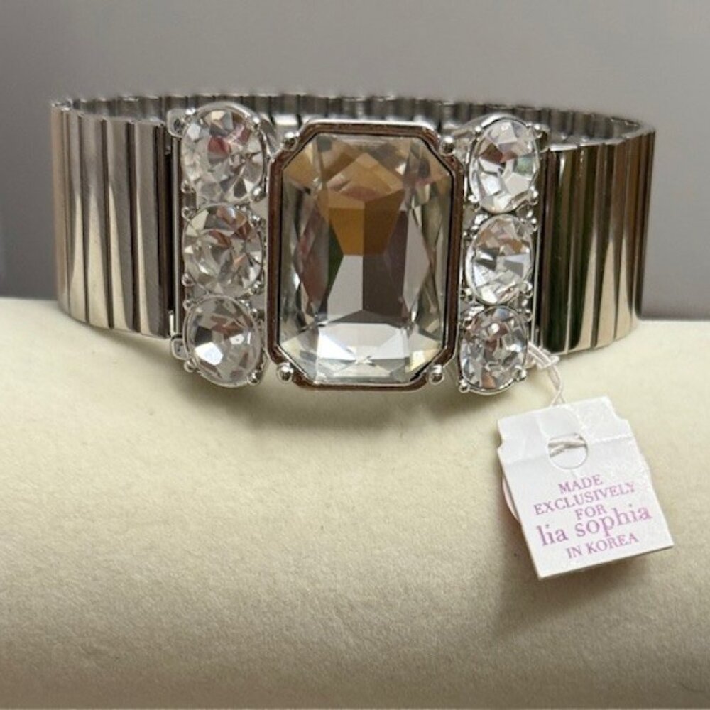 Lia Sophia "FRONT ROW" Stretch Bracelet